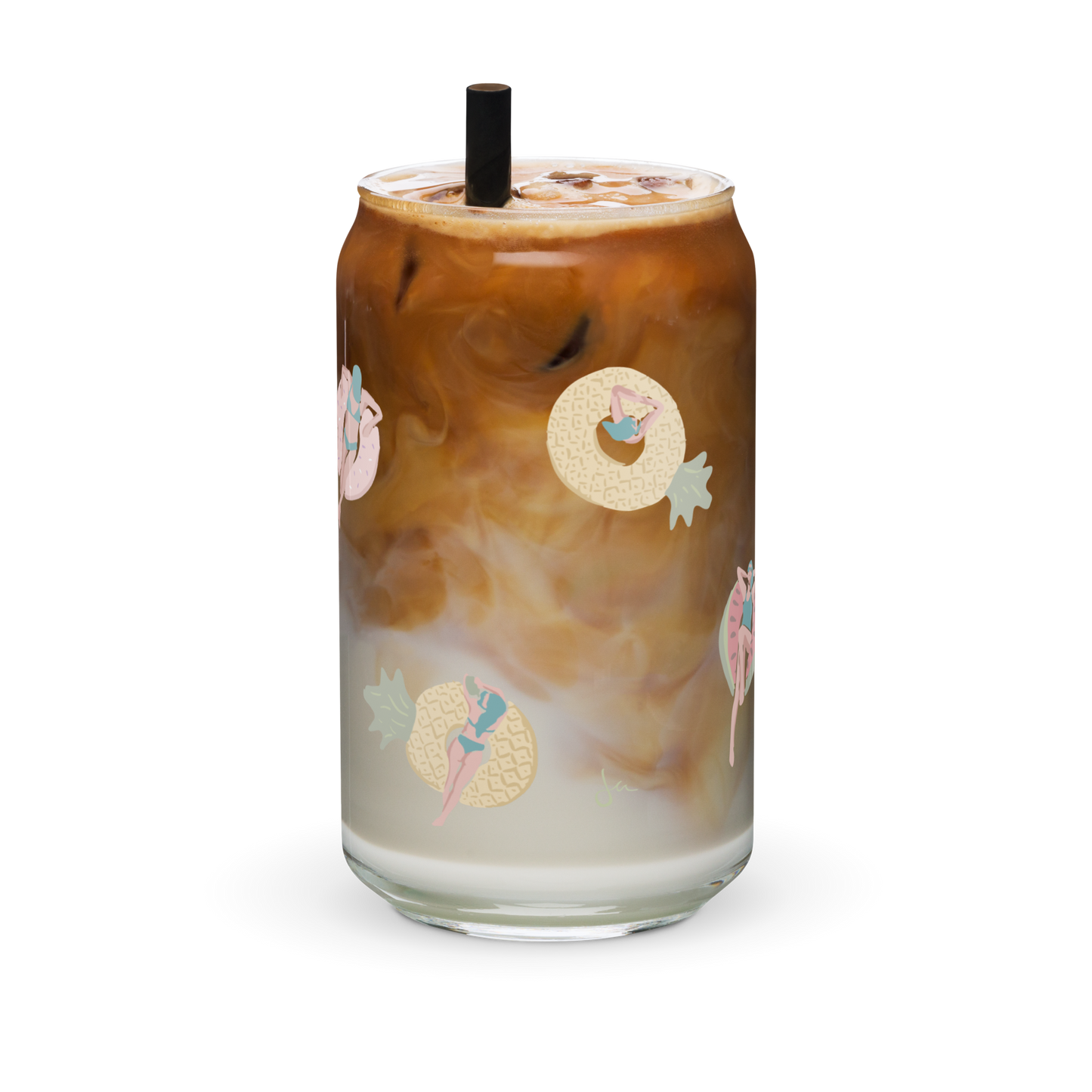 Floatie Girls Glass