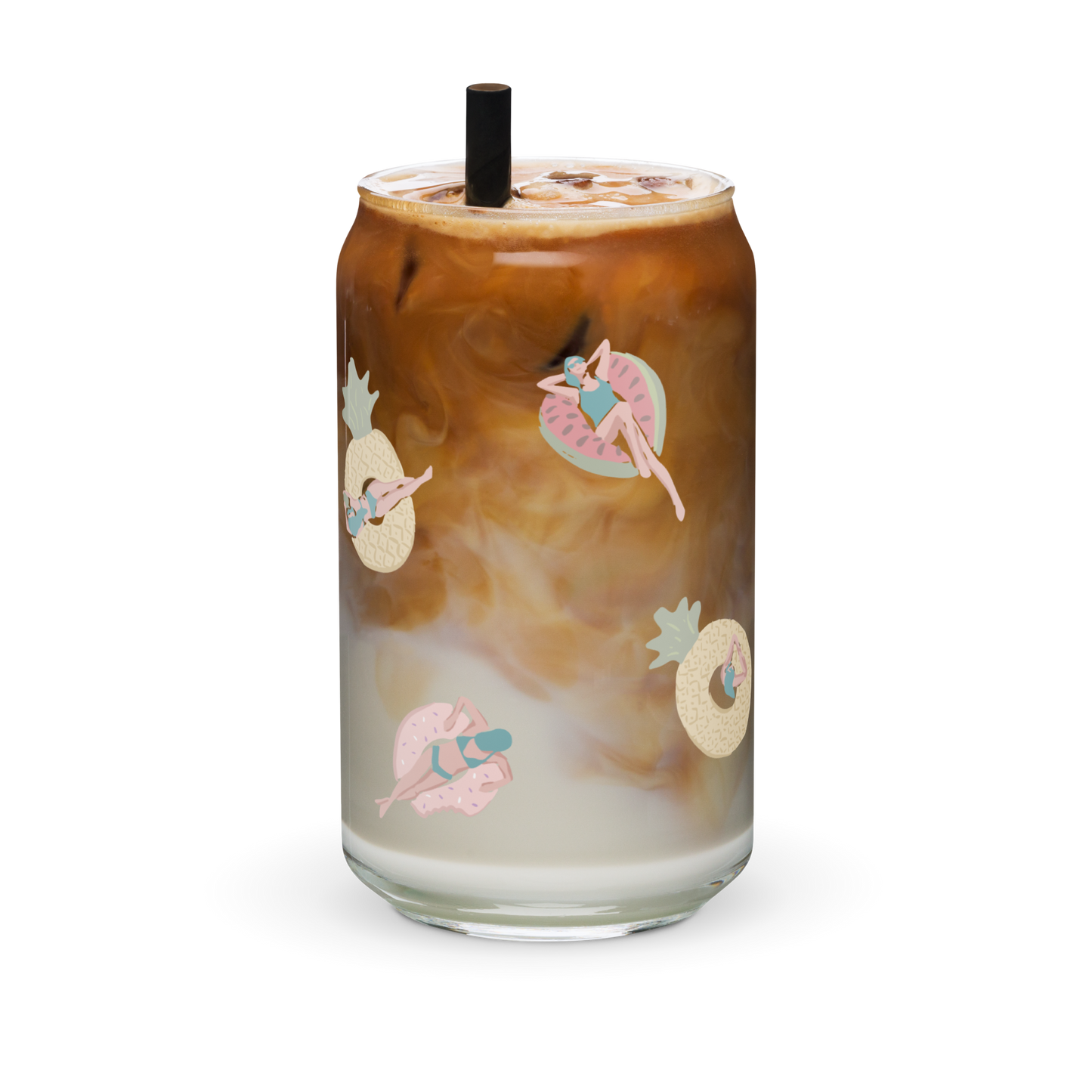 Floatie Girls Glass