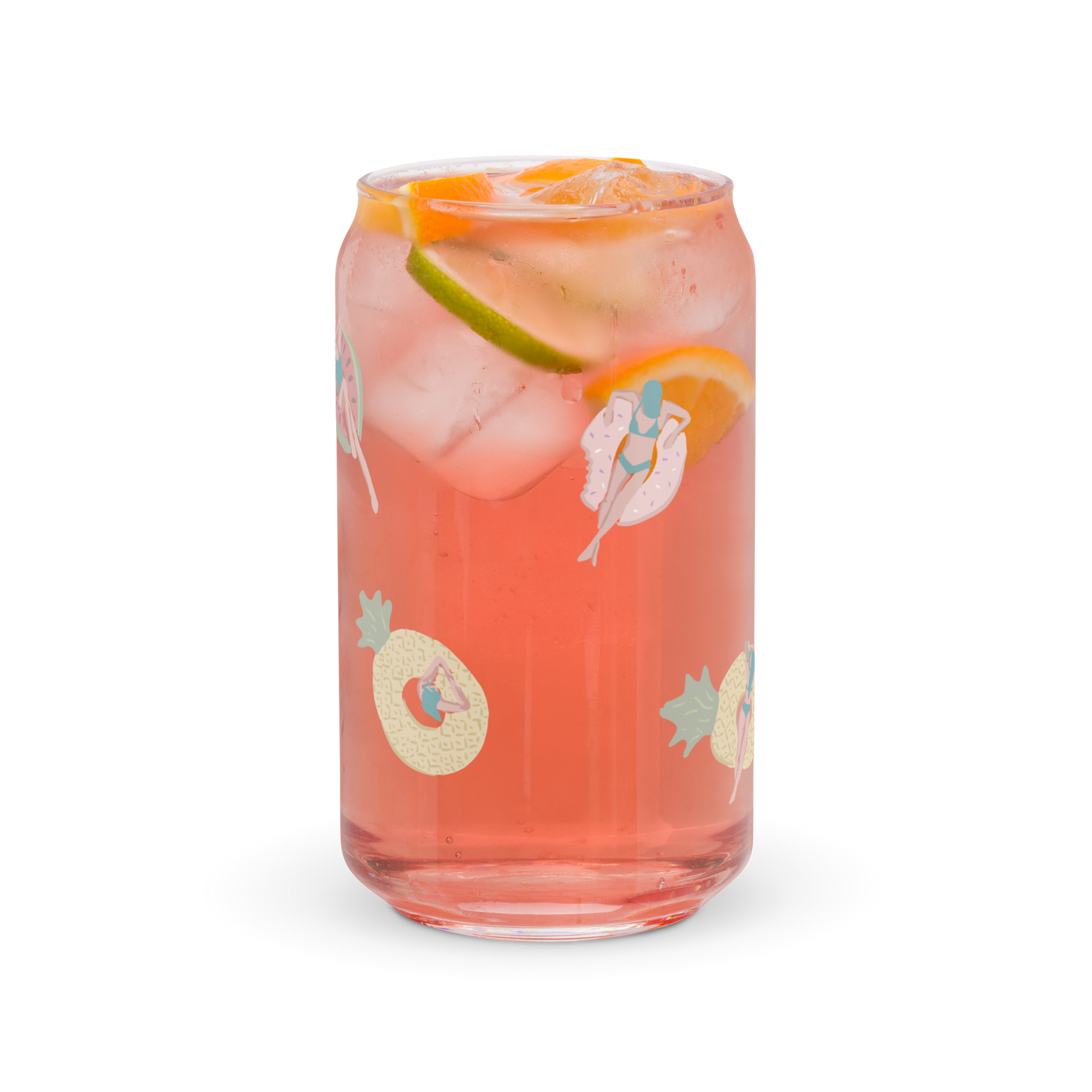 Floatie Girls Glass