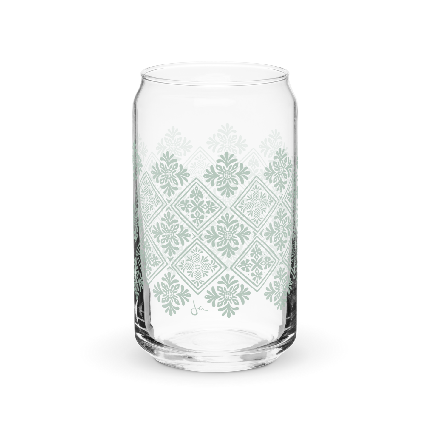 Aloha Quilt Glass - Seafoam