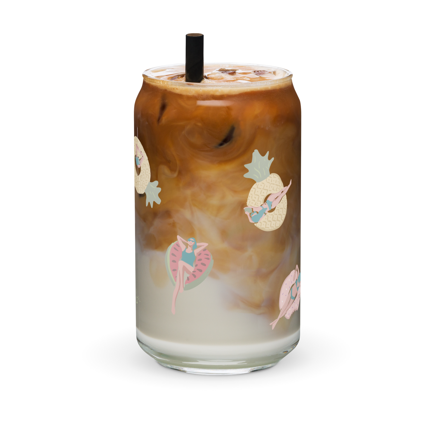 Floatie Girls Glass