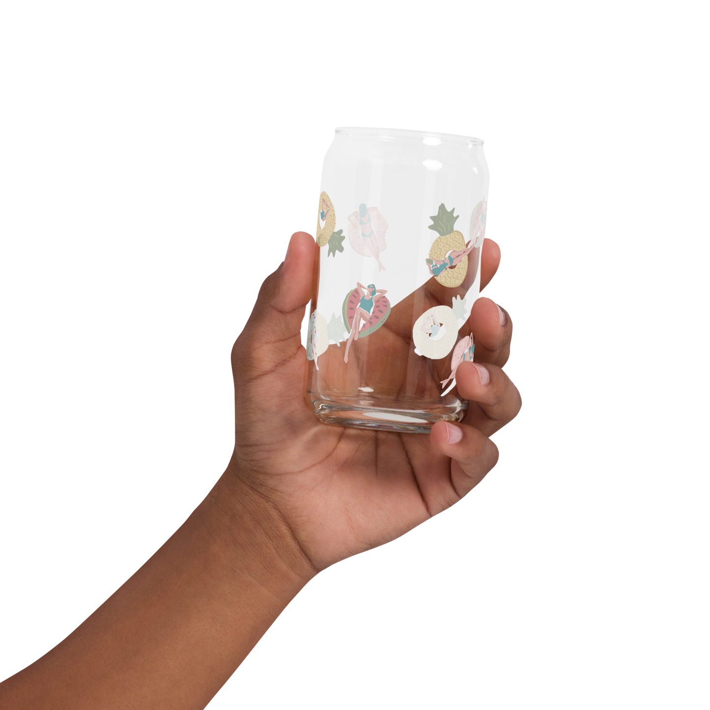 Floatie Girls Glass