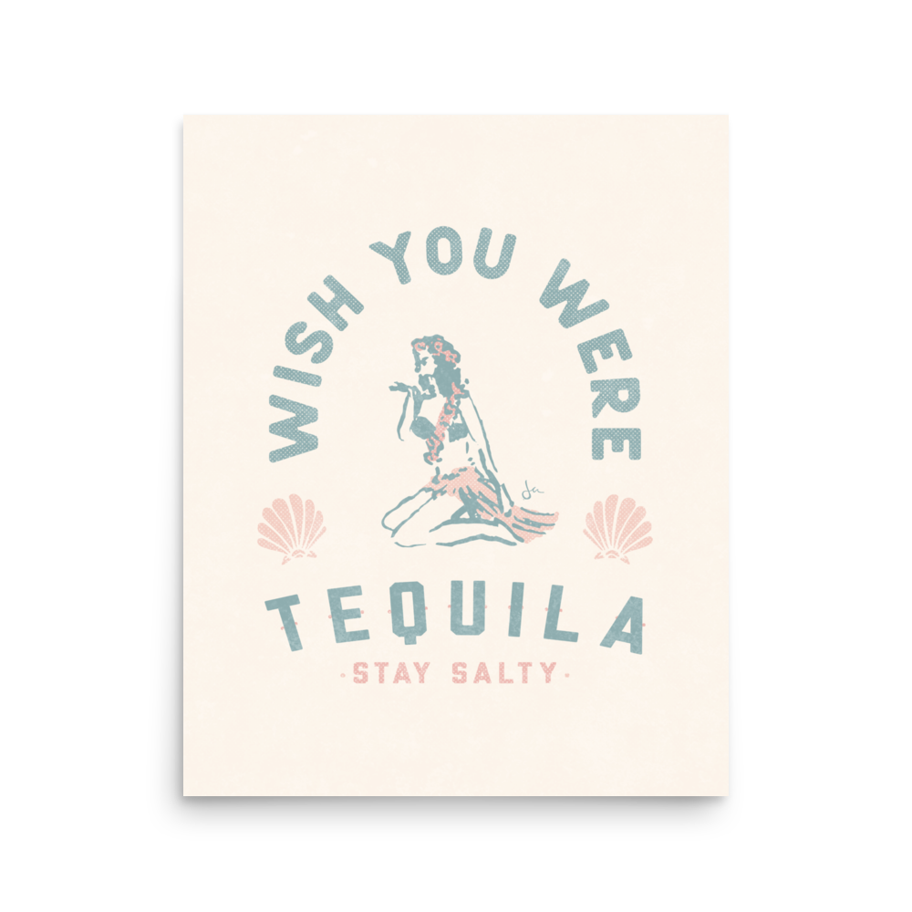 Poster | Hula Tequila | Sand