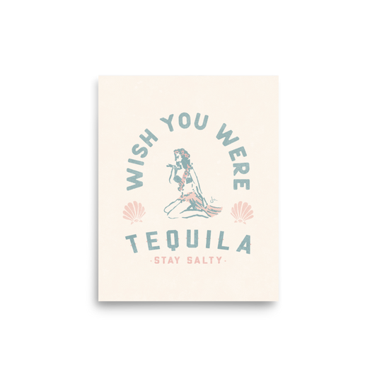 Poster | Hula Tequila | Sand