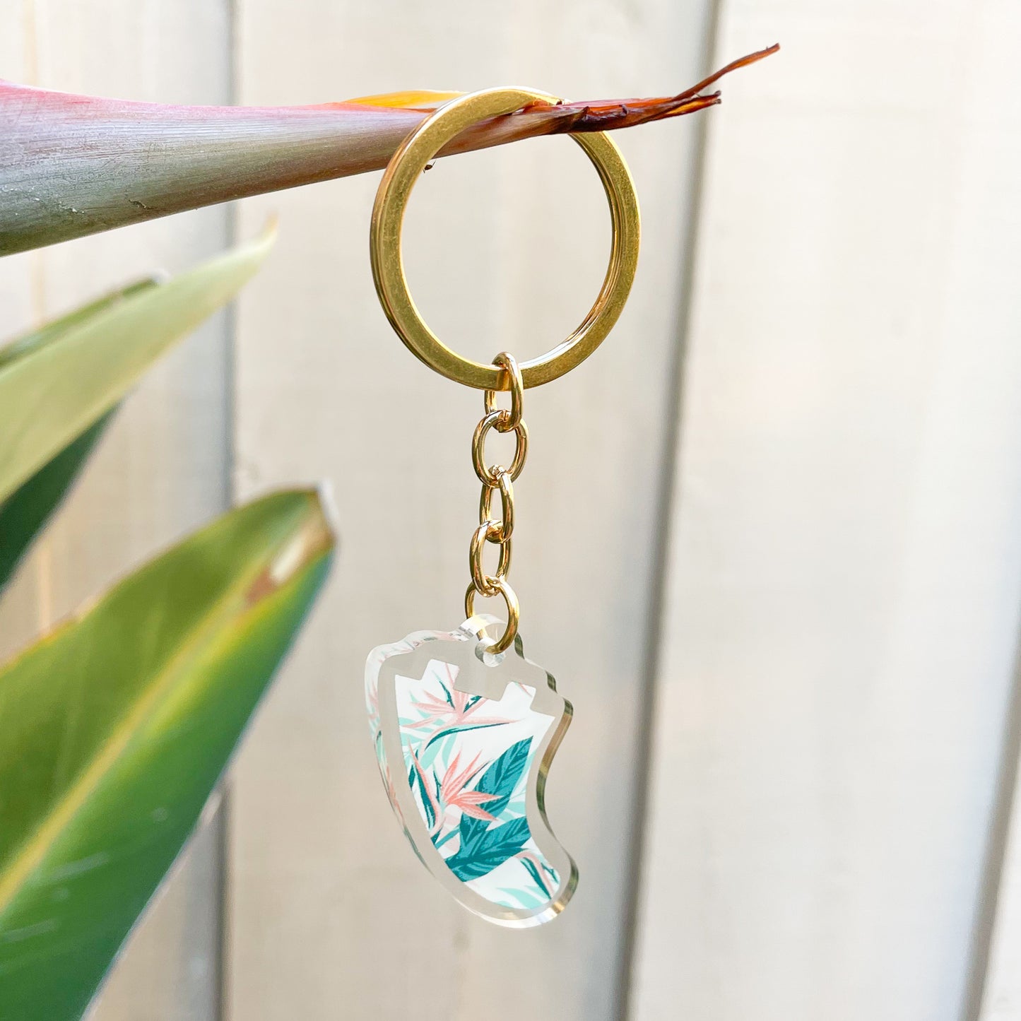 Fin Keychain | Paradise Birds