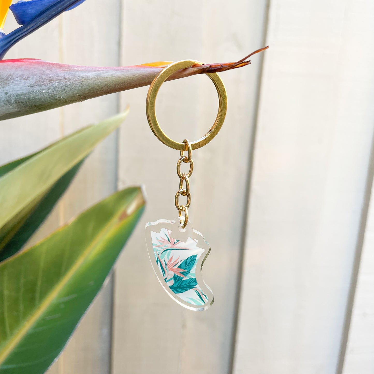 Fin Keychain | Paradise Birds