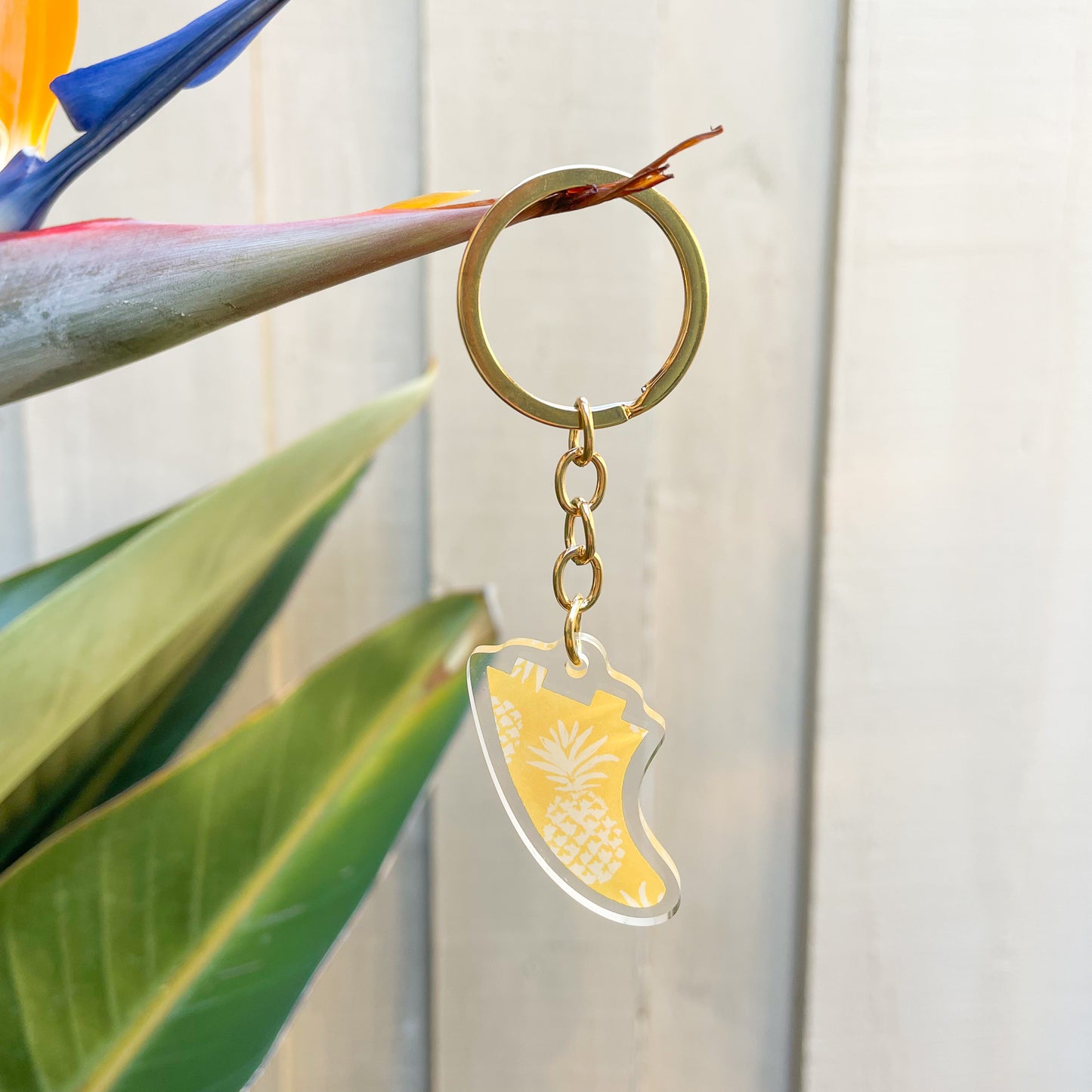 Fin Keychain | Pineapple