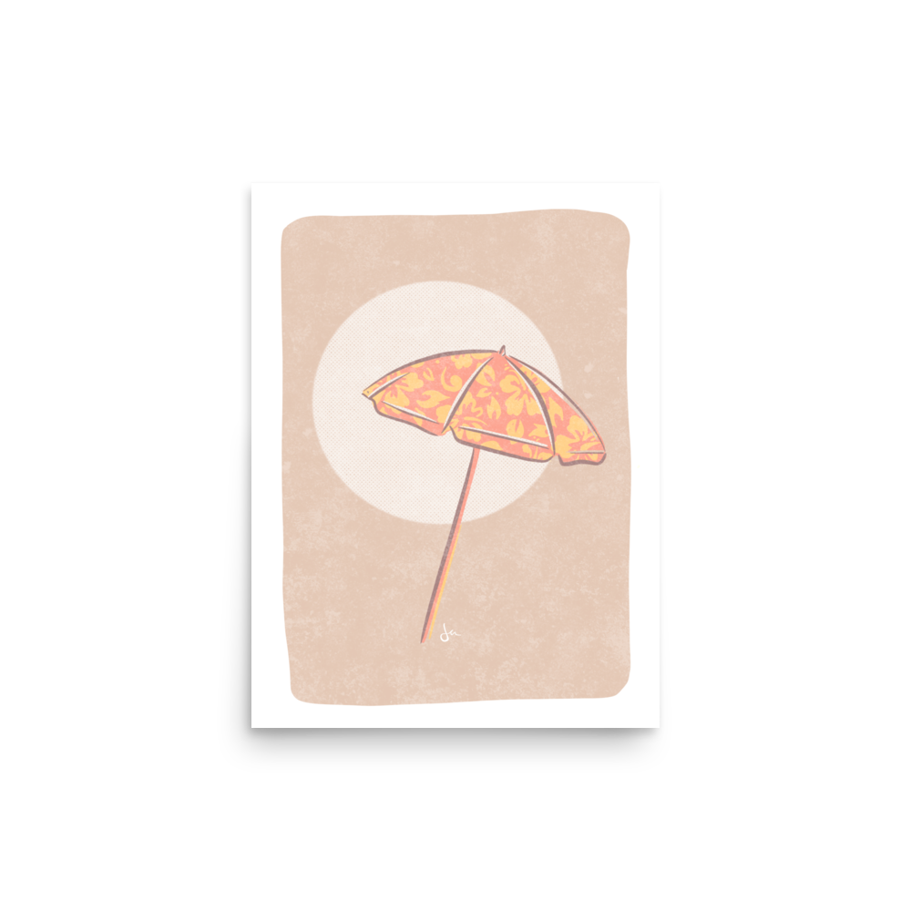 Poster | Brella | Tan