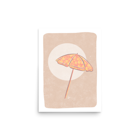 Poster | Brella | Tan
