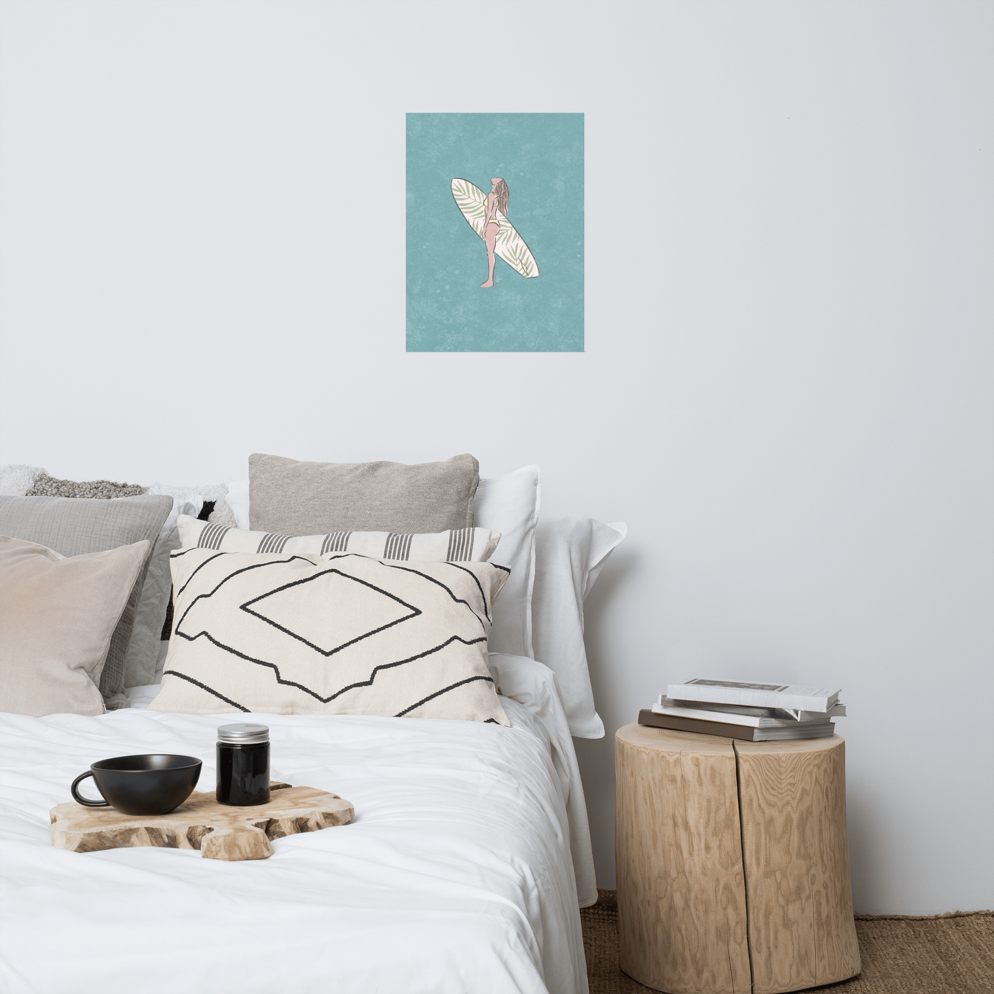Poster | Looking Up | Teal