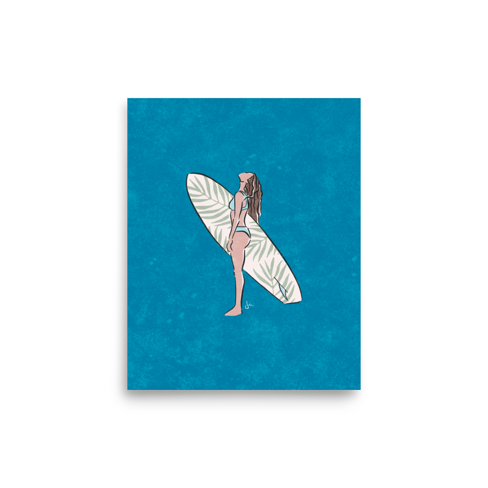 Poster | Looking Up | Azure
