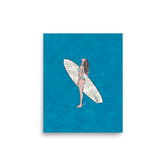 Poster | Looking Up | Azure