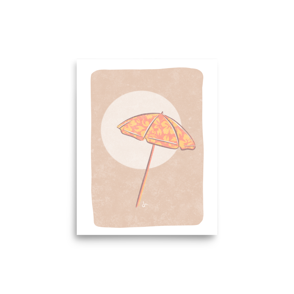 Poster | Brella | Tan