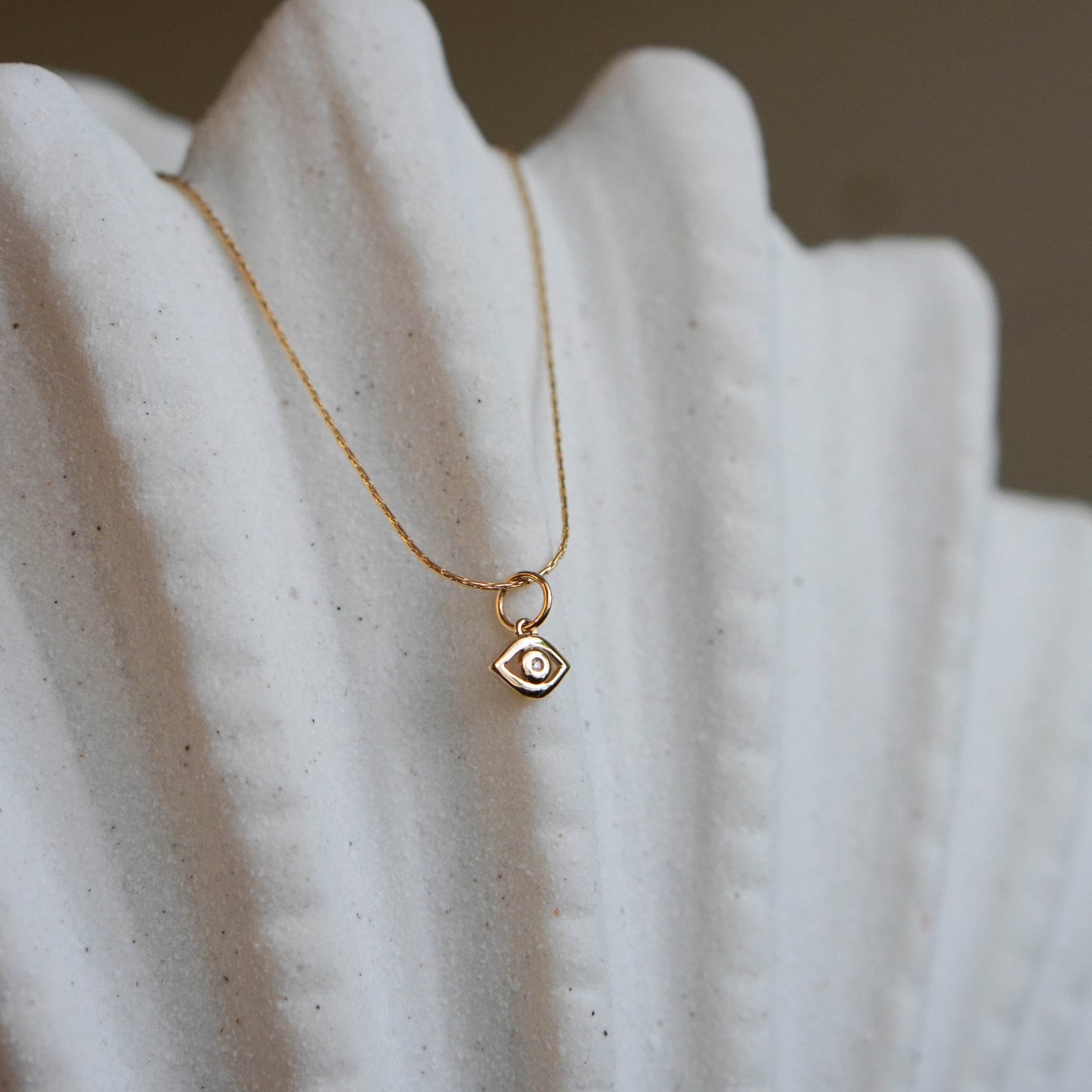 Golden Eye Necklace