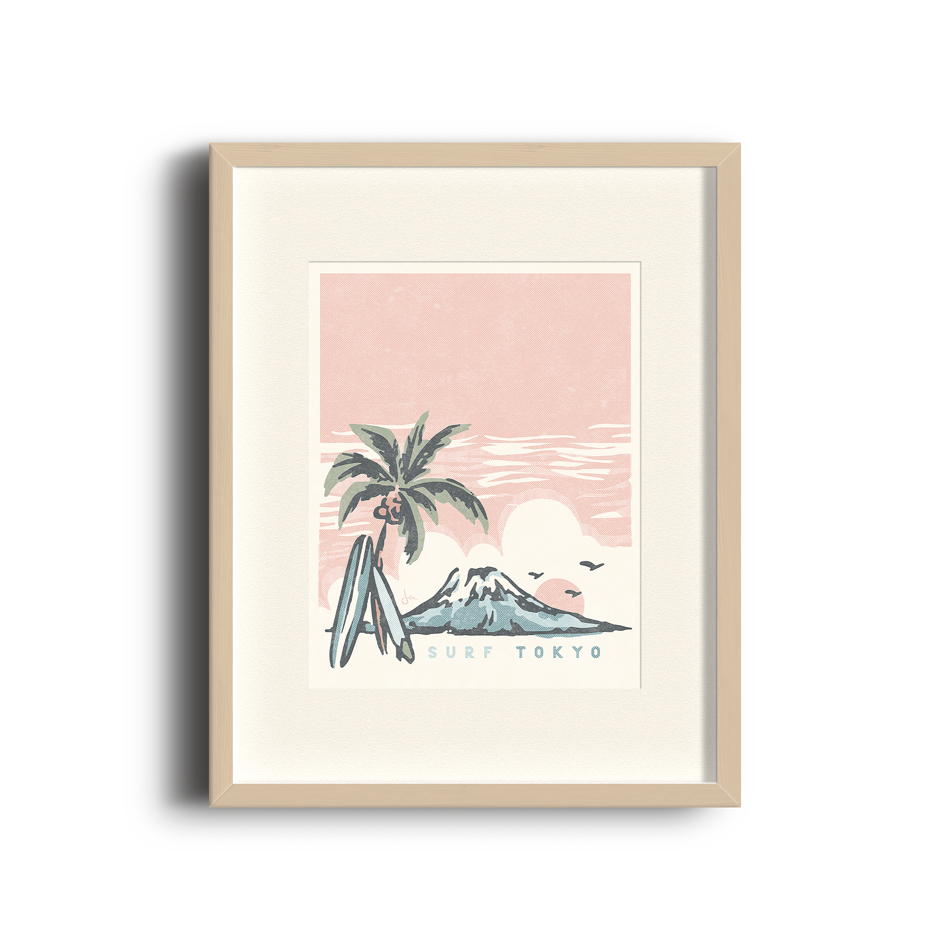 Poster | Surf Tokyo – Jessica Miyuki Poster | Surf Tokyo – Jessica Miyuki