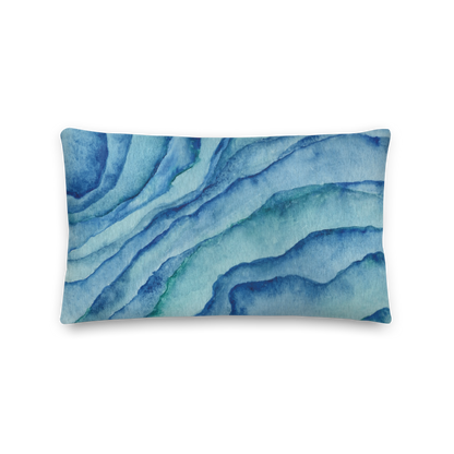 Premium Pillow Case - sea marble