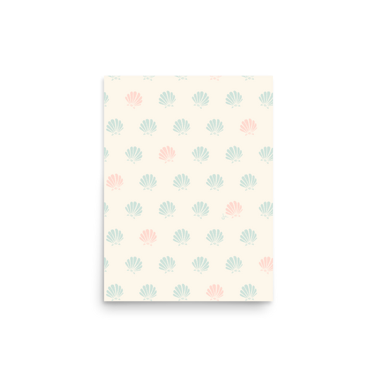 Poster | Tequila Sunrise Shell | Sand