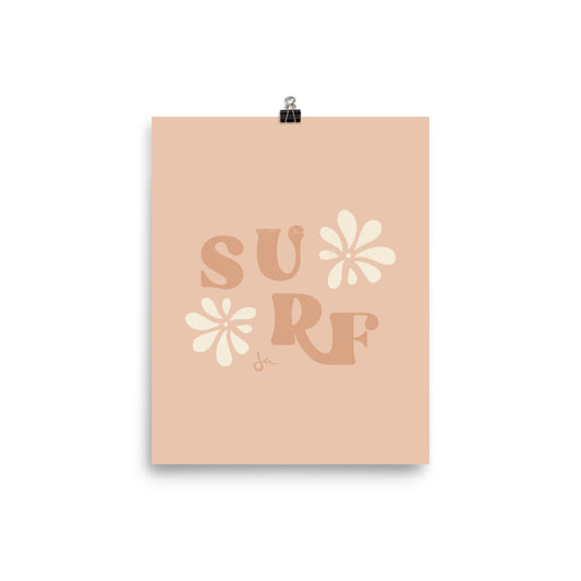 Poster | Surf | Sunset