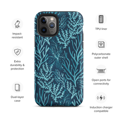Tough iPhone Case | Deep Sea Coral